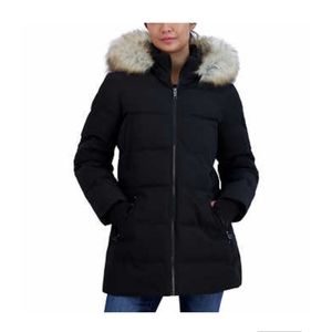 (EW)Nautica ladies heavy puffer jacket  with fur